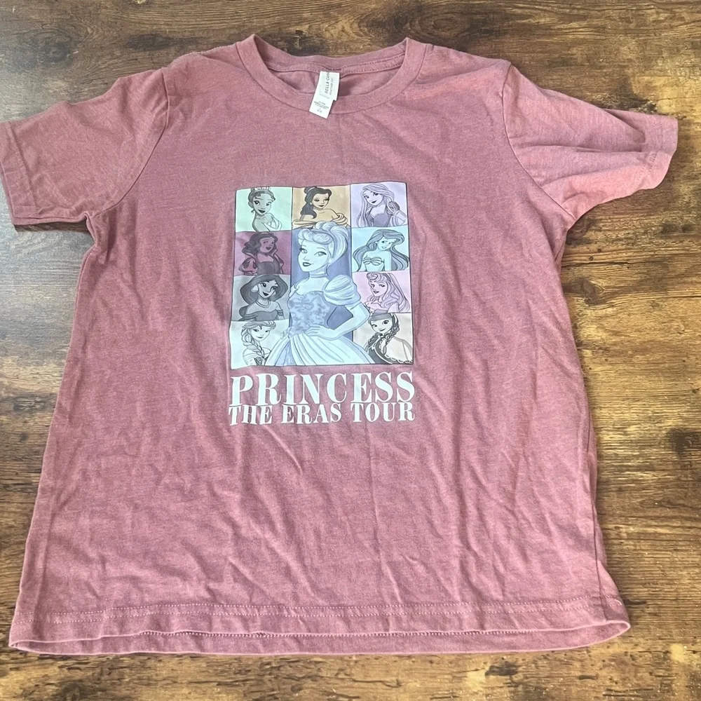 Charming Princess Tour Kids T-Shirt - Rose - Picture 1 of 5